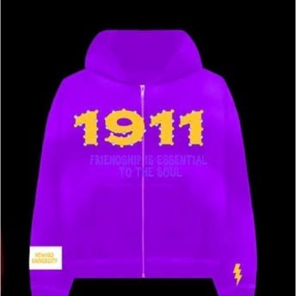 Men's Purple Hoodie Jacket